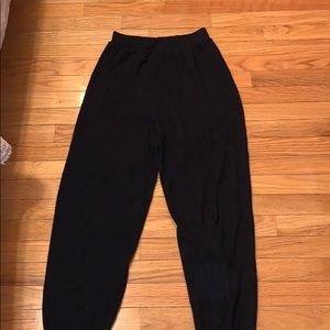 Skims Waffle Knit Jogger/Sweatpants w/ drawstring